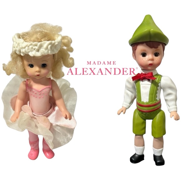 Madame Alexander Other - 3/$12– TWO MADAME ALEXANDER DOLL TOYS 2010 VINTAGE 2003 BALLERINA MCDONALDS